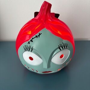 Disney Nightmare Before Christmas Sally Pumpkin Head 6" Lights Up